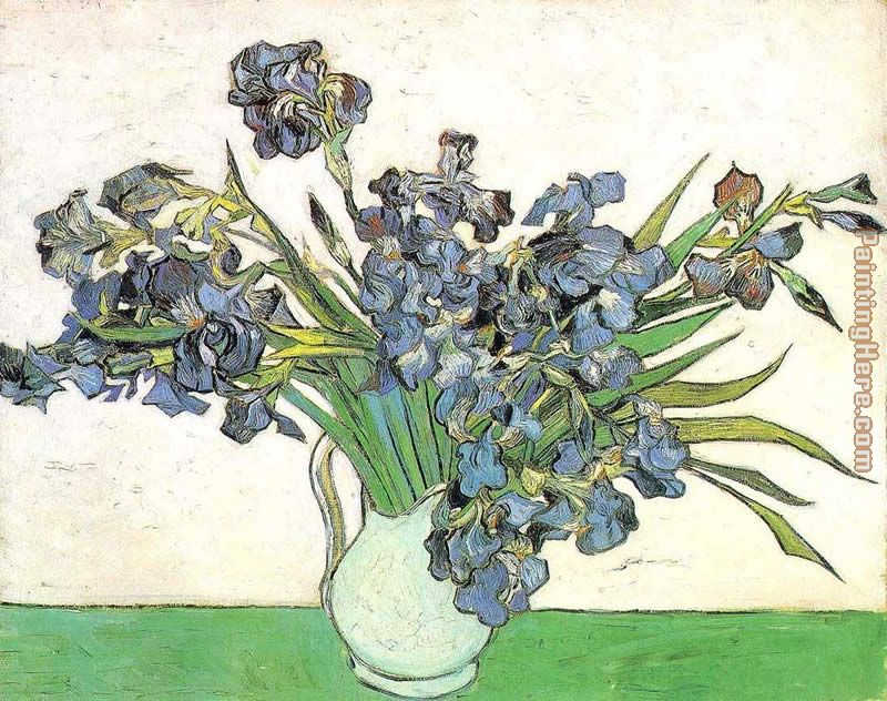 Vincent van Gogh Vase with Irises